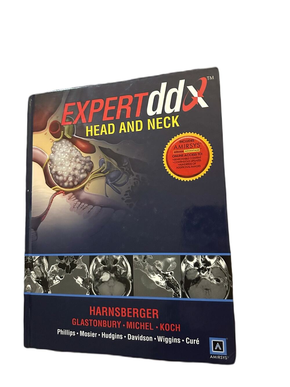Expert DDX Head  neck Amirsys 978-0-323-80988-7 college reference book medical